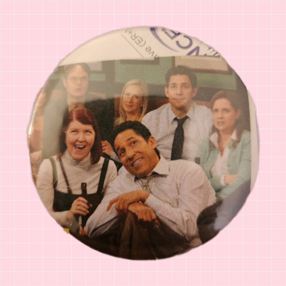 The Office Cast 2" Pin